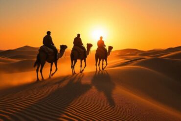 camel trekking Erg Chebbi